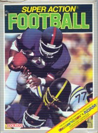 Super-Action Football Colecovision US box art